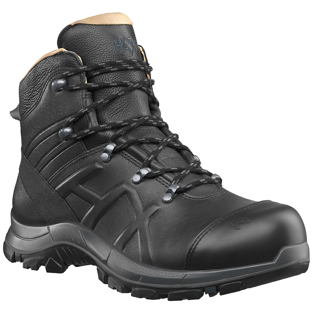 HAIX Sicherheitsstiefel Black Eagle Safety 56 LL mid 610033 S3 ESD SRC DGUV Gr. 42 schwarz