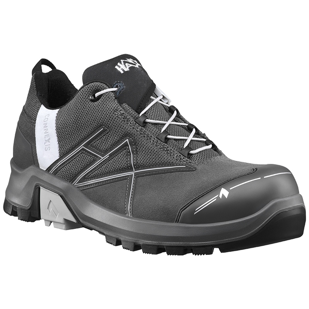 HAIX Sicherheitshalbschuh Connexis Safety+ GTX low 631003 S3 ESD SRC DGUV Gr. 40 grau/silber