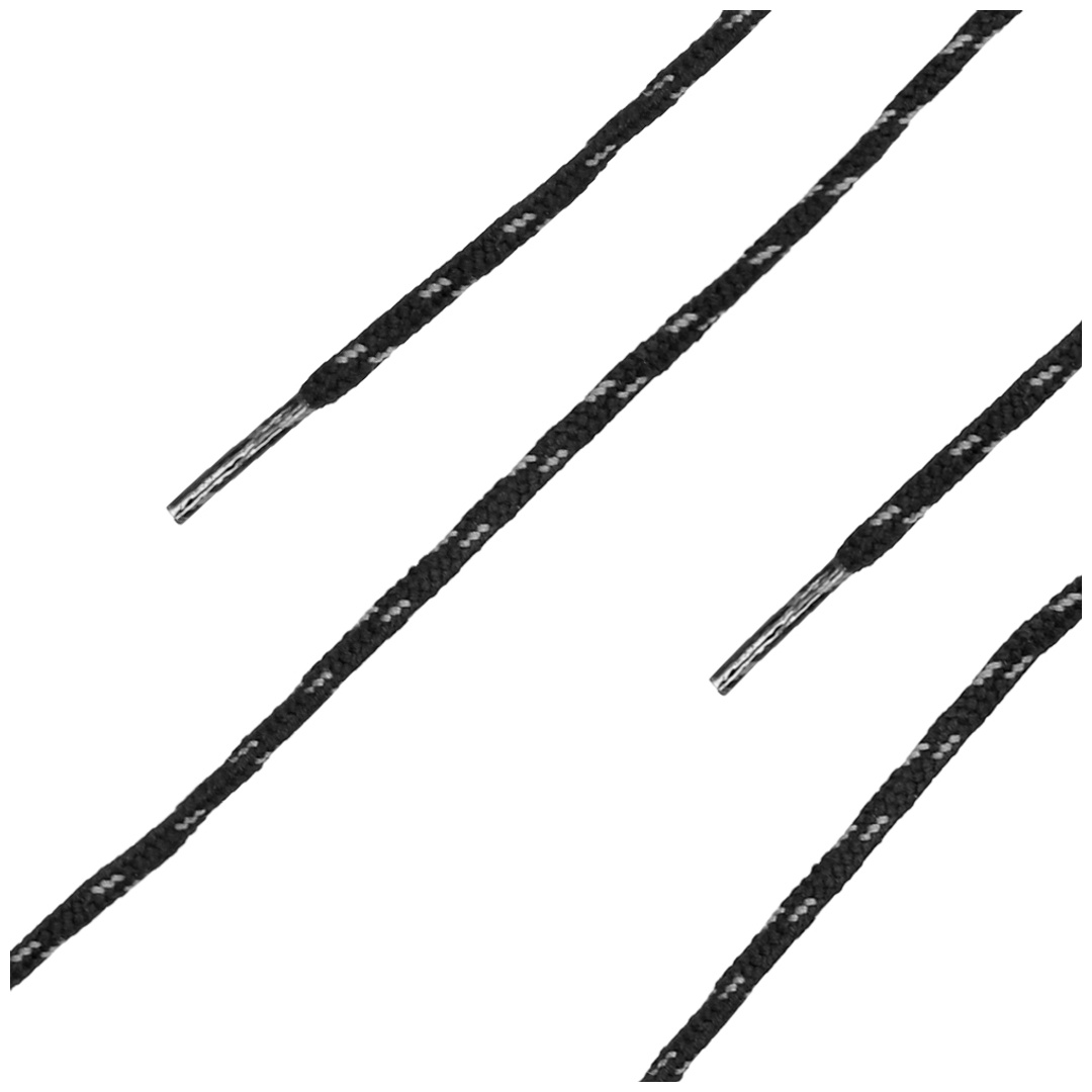 HAIX Schnürsenkel Safety 905068, 110 cm schwarz/grau
