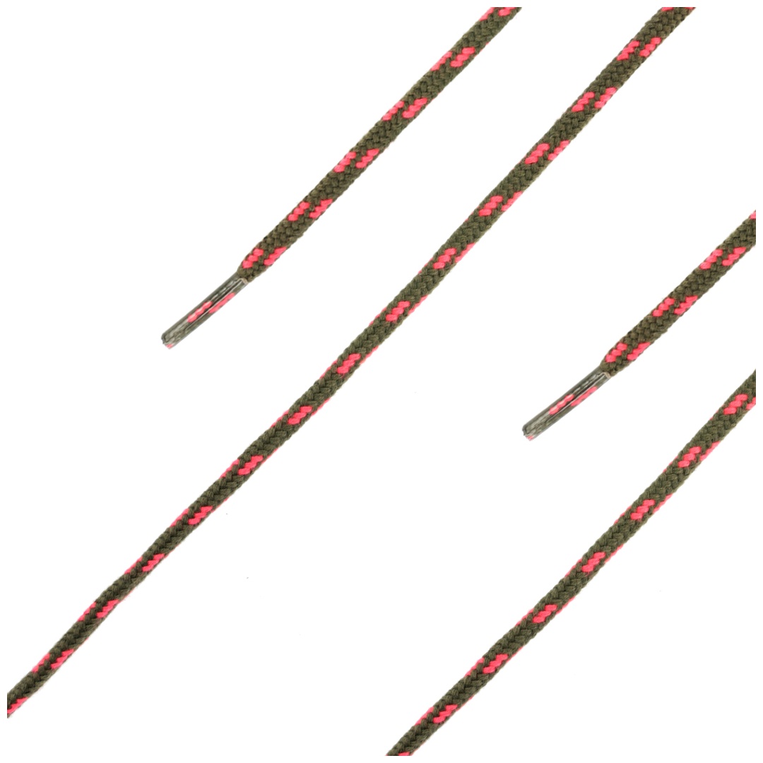 HAIX Schnürsenkel Laces CrossNature 905122, 180 cm oliv/pink