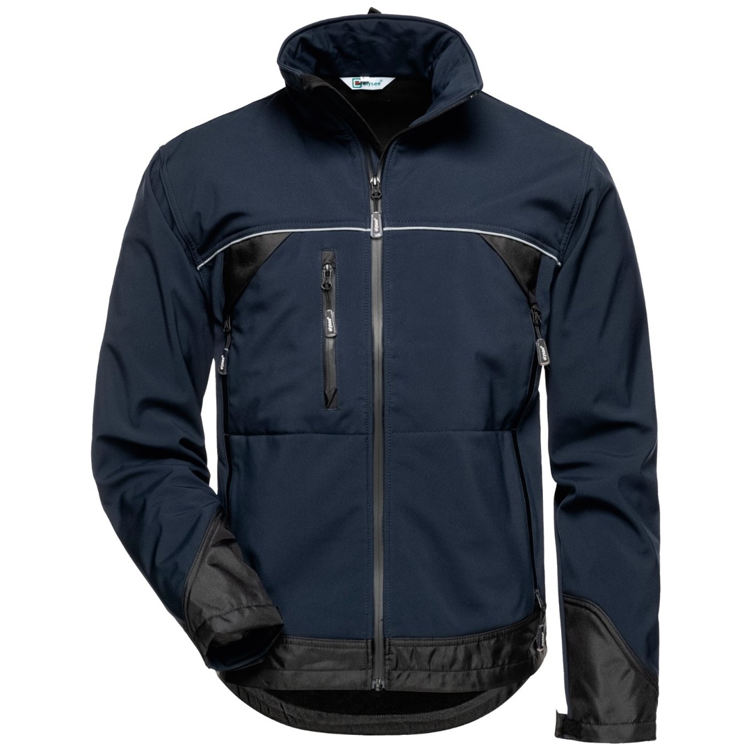 Elysee Softshelljacke Gamma Gr. 3XL marine/schwarz