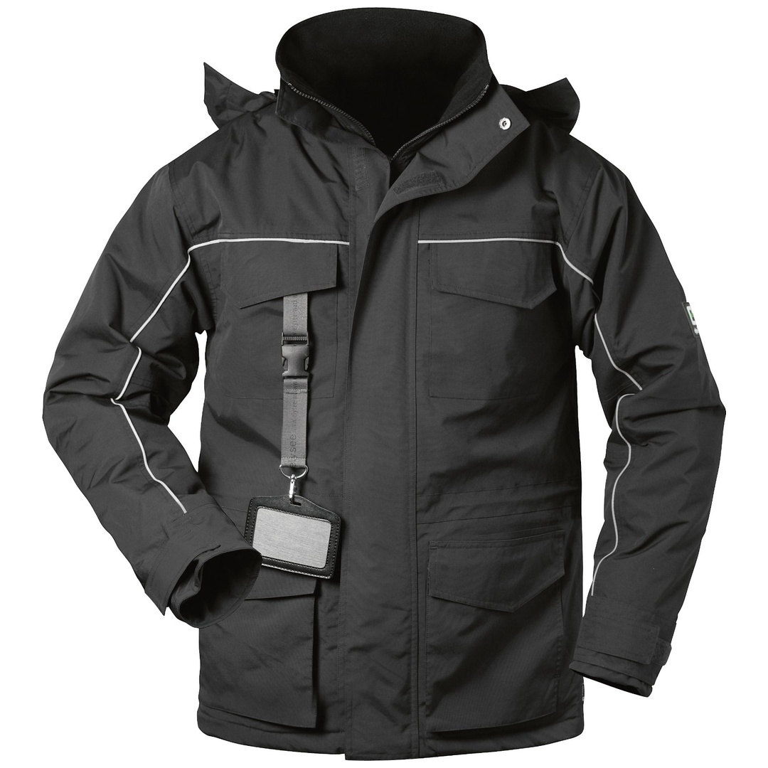 Elysee Thermo-Parka BLACKPOOL  Gr. S schwarz