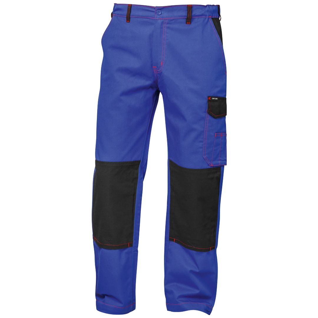Feldtmann Craftland Twill Bundhose ANTWERPEN 22462 Gr. 25 kornblau/schwarz