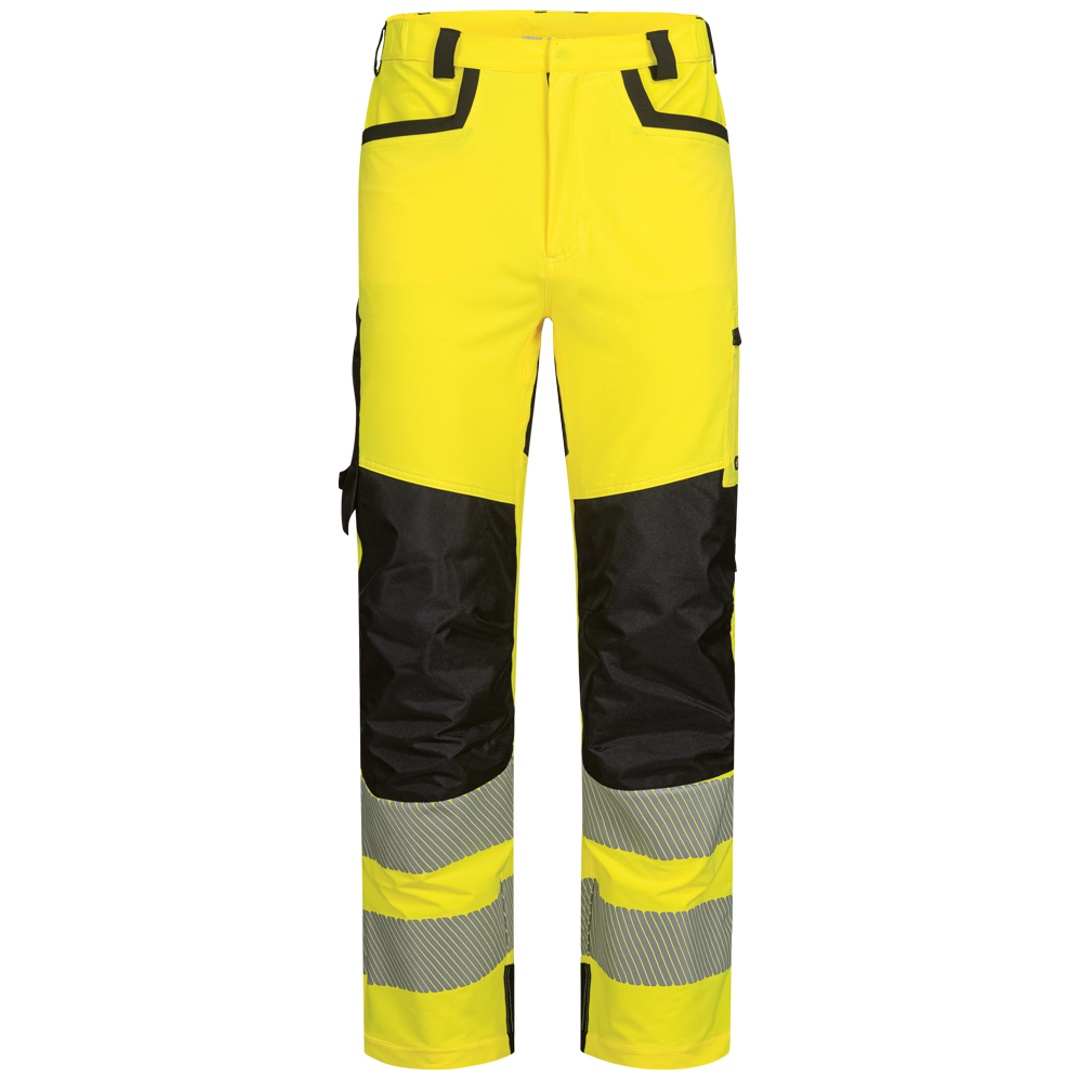Feldtmann Elysee Warnschutzbundhose BURE Gr. 58 gelb/schwarz