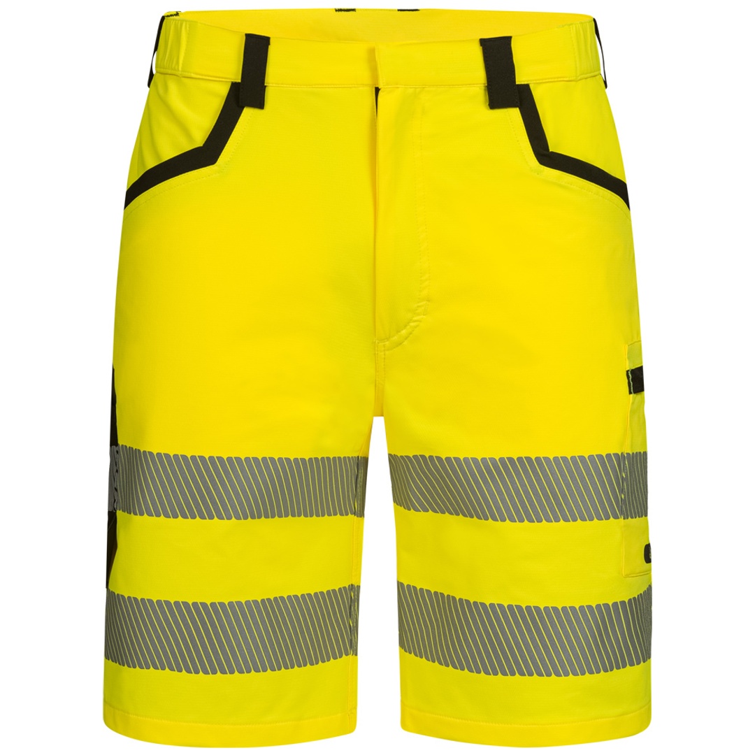 Feldtmann Elysee Warnschutz-Shorts Stretch HAGENAU 22765 Gr. 52 gelb/schwarz