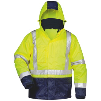 Safestyle ALF 3IN1 WARNSCHUTZJACKE GELB/MARINE Gr. 0-S (46/48) 23502-0 Gr. 0-S (46/48)