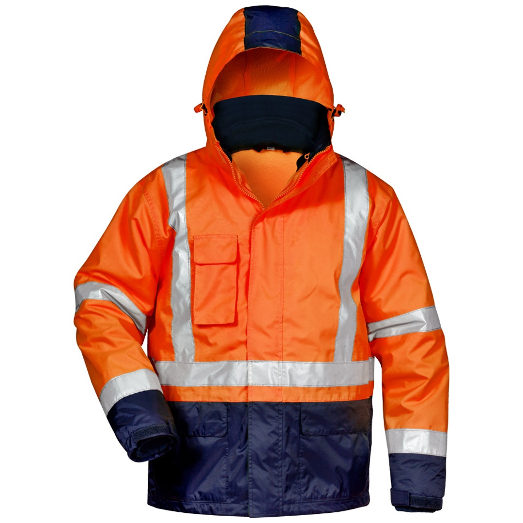 Safestyle Warnschutzjacke Udo 3-in-1 Gr. S orange/marine