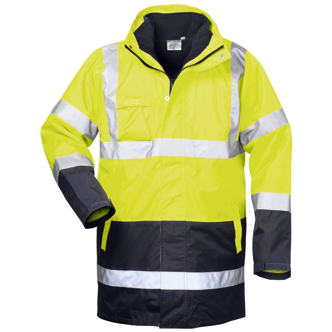 Safestyle Warnschutzparka Spencer Gr. M gelb/marine