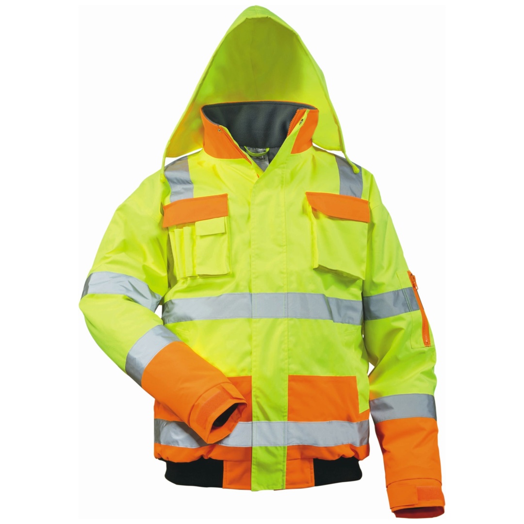 Safestyle Warnpilotenjacke Mats Gr. 2XL gelb/orange