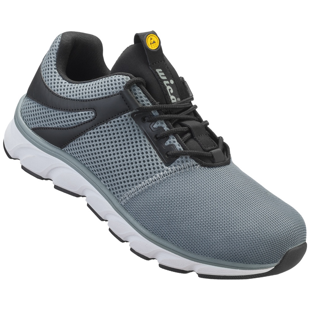 wica Sicherheitshalbschuh FINERO 30330 O1 ESD SRA Gr. 42 grau