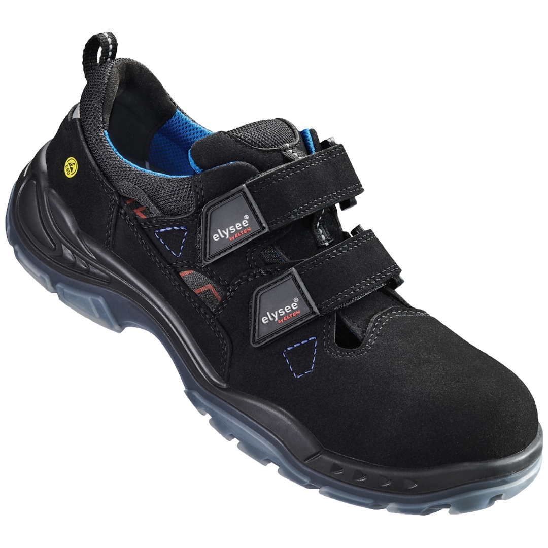 Elysee Sicherheitssandale Goch 31730 S1P ESD SRC Gr. 42 schwarz/blau