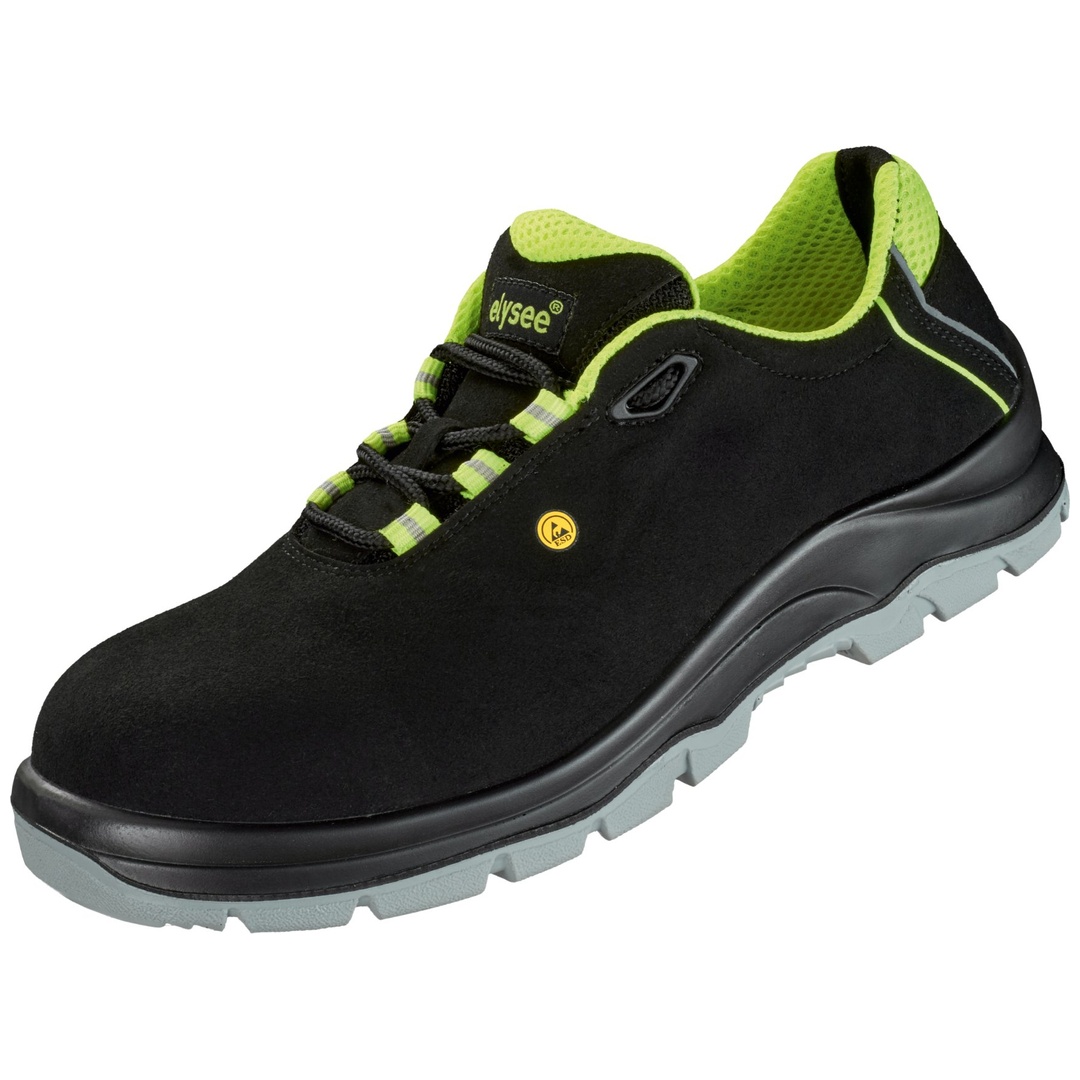 Elysee Sicherheitshalbschuh Loreto 34516 S3 ESD SRC Gr. 43 schwarz/neon-gelb p2463438