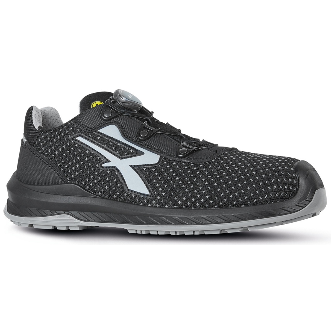U-Power Sicherheitshalbschuh MONACO S3 RI20414 34562 Gr. 38 schwarz