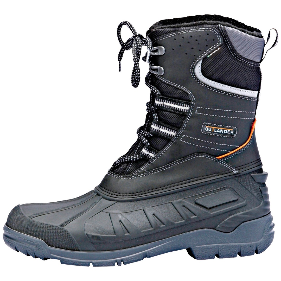 Winterschnürstiefel Iceland Gr. 42 schwarz