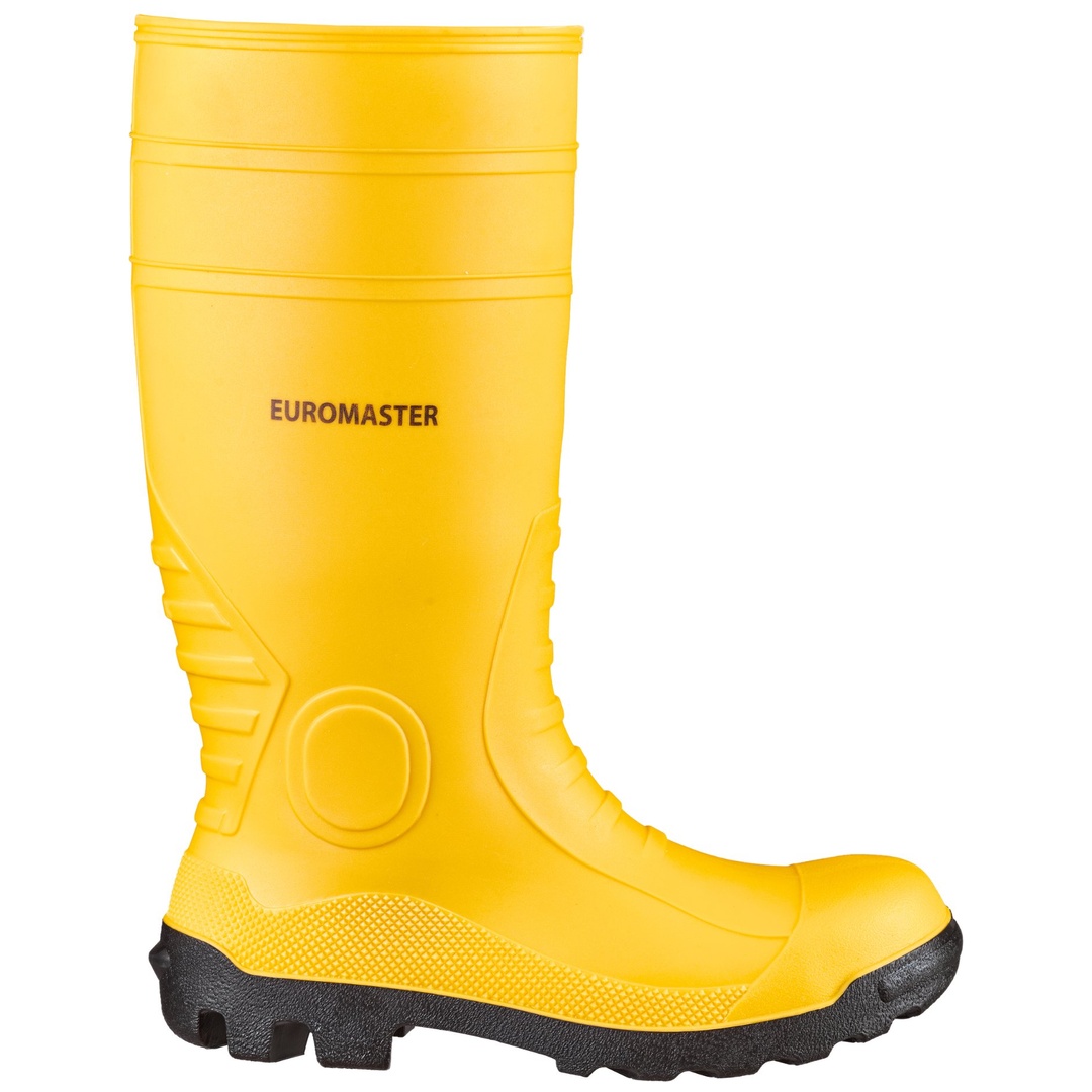Feldtmann PVC Sicherheitsgummistiefel EUROMASTER 35362 S5 SRA Gr. 38 gelb