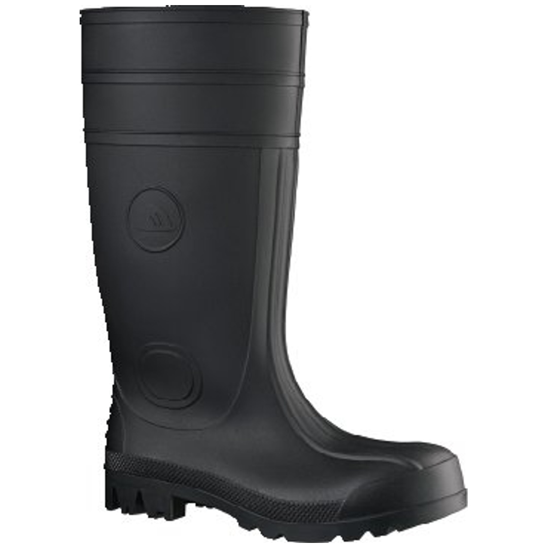 Feldtmann Sicherheitsgummistiefel Workmaster 35376 PVC S5 SRA Gr. 37 schwarz