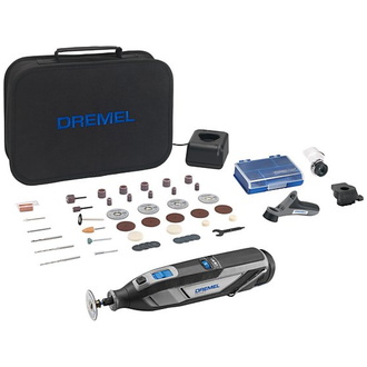 Dremel Kabelloses Multifunktionswerkzeug (8240-3/45), 1 x 12-V-2Ah-Akku, 45 Zubehöre