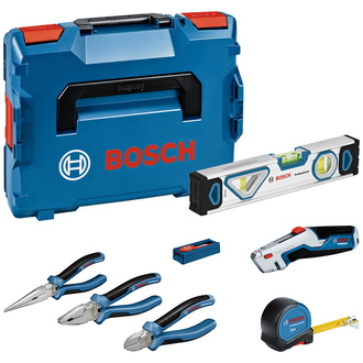 Bosch Combo Kit Set mit Zangen und verschiedenen Handwerkzeugen, 16-tlg.