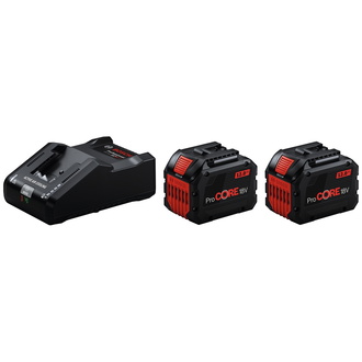 Bosch Starter-Set 2 x ProCORE18V 12.0Ah + GAL 18V-160