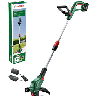 Bosch Akku-Rasentrimmer UniversalGrassCut 18V-26-500, incl. 1x Akku 2 Ah, Ladegerät