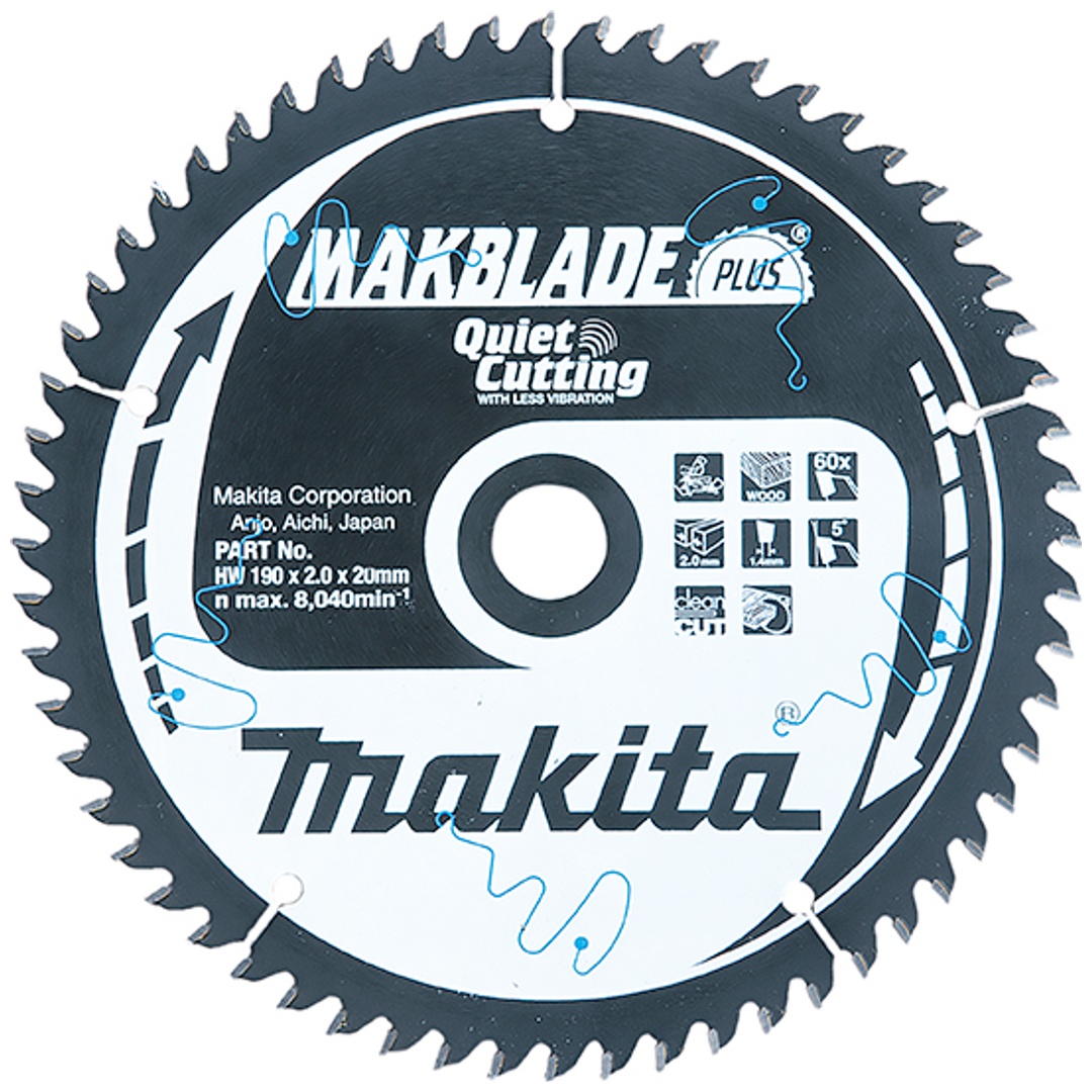 Makita Sägeblatt MAKBLADE+ 260x30x40Z