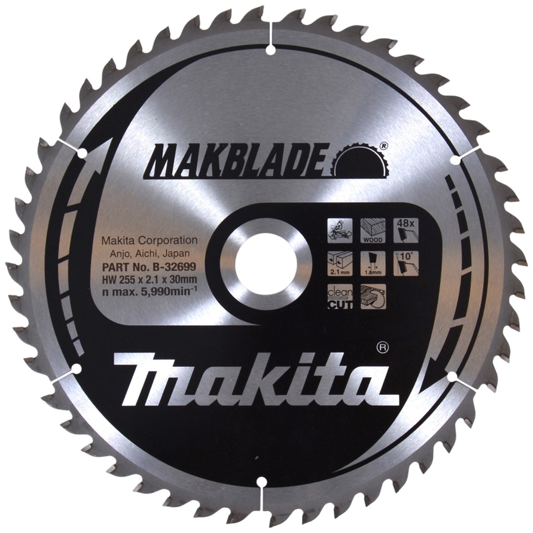 Makita Sägeblatt MAKBLADE 255x30x48Z
