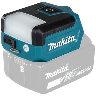 Makita LED-Akku-Taschenlampe DML817, 18 V, 300 lm