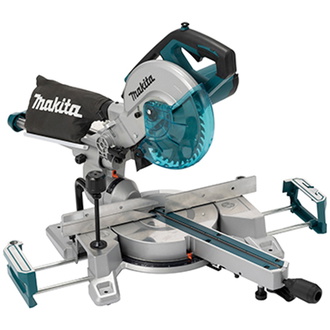 Makita Kapp- und Gehrungssäge LS0816F, 1200 W, incl. Sägeblatt, Karton