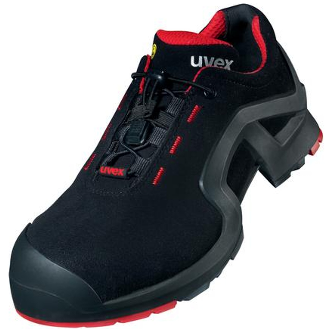 UVEX Sicherheitshalbschuh support 1 85161 S3 Gr. 38 rot/schwarz