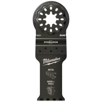 Milwaukee Multitool Sägeblätter für Multimaterial 28 x 47 mm (1 Stk.)