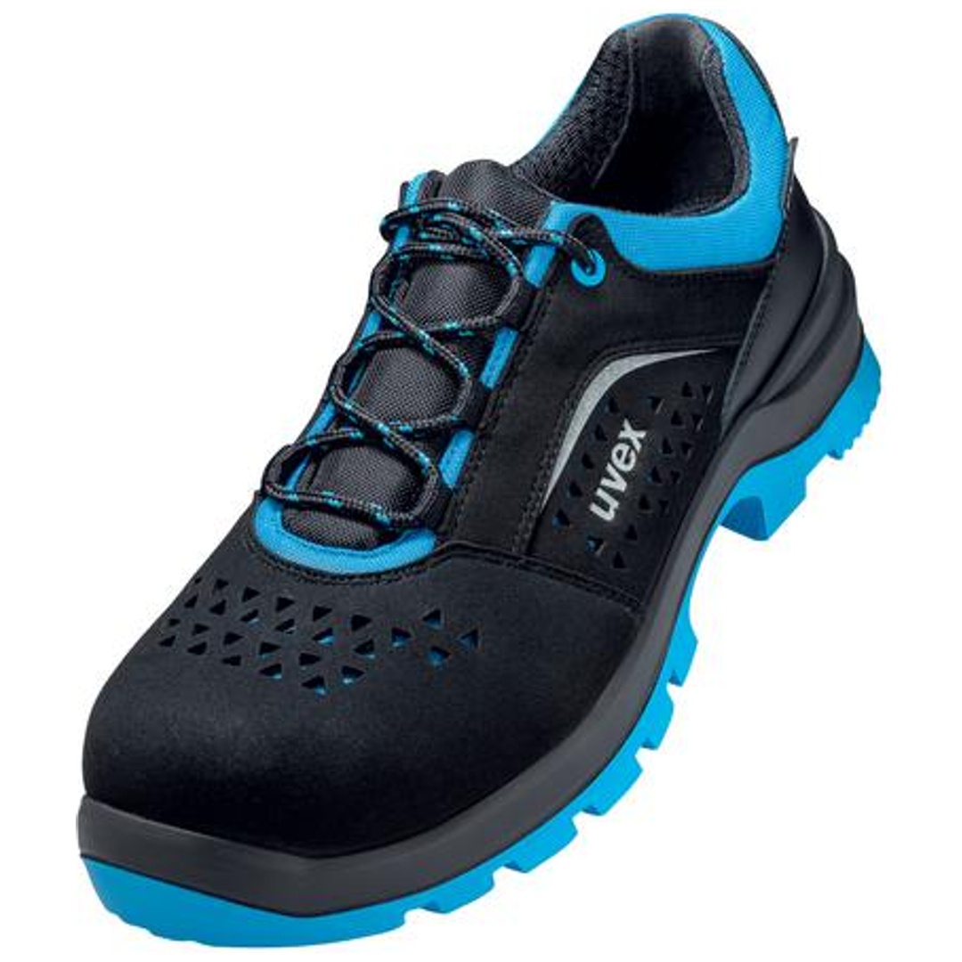 UVEX Sicherheitshalbschuh 2 Xenova 9554 S1 FO SR W11 Gr. 51 schwarz/blau