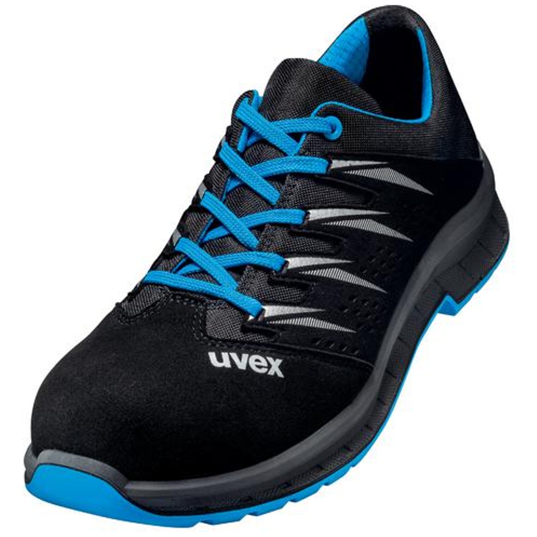 UVEX Sicherheitshalbschuh 2 trend 6937 S1 SRC W11 Gr. 41 blau/schwarz