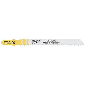 Milwaukee Stichsägeblatt Holz splitterfreie Schnitte Bi-Metall 75 x 2,5 mm T101BF (5 Stk.)