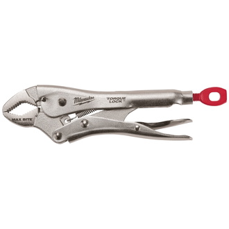 Milwaukee 170 mm lang, Spannweite 38 mm Gripzange MaxBite mit V-Profil Backen