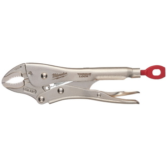 Milwaukee 170 mm lang, Spannweite 38 mm Gripzange TORQUE LOCK mit gebogenen Backen