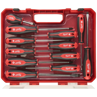 Milwaukee Tri-Lobe Schraubendreher Set 4, 12-tlg.