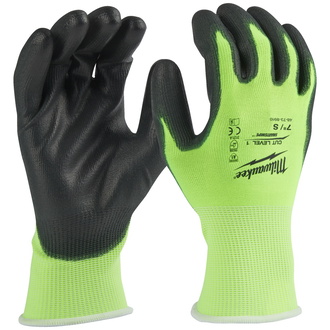 Milwaukee Schnittschutzhandschuhe Kl.A 10/XL HiVis (12 Paar)