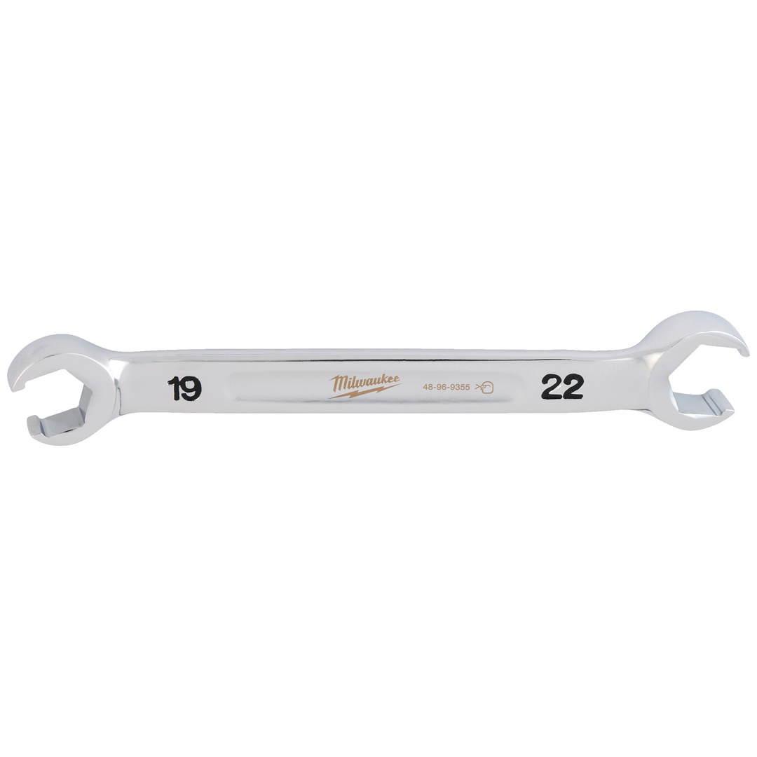 Milwaukee Offener Doppel-Ringschlüssel 19x22 mm