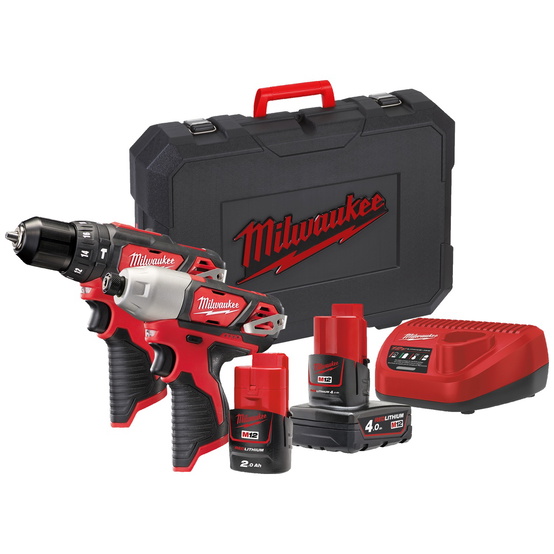 milwaukee-m12-powerpack-bpp2b-421c-akku-schlagbohrschrauber-akku-schlagschrauber-2x-akku-2-4-ah-ladegeraet-transportkoffer-p1252799