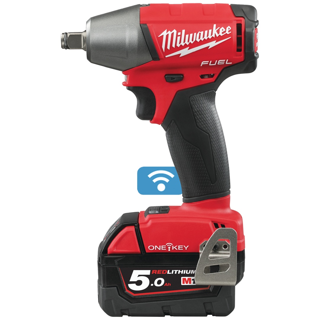 Milwaukee Akku-Schlagschrauber 1/2 M18 ONEIWF12-502X, 2 Akkus, HD Box