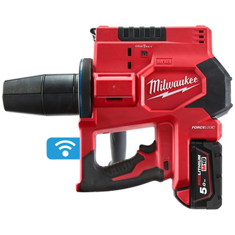 Milwaukee Akku-Expander M18 ONEBLPXPL-502C, incl. 2x Akku 5 Ah, Ladegerät, Transportkoffer