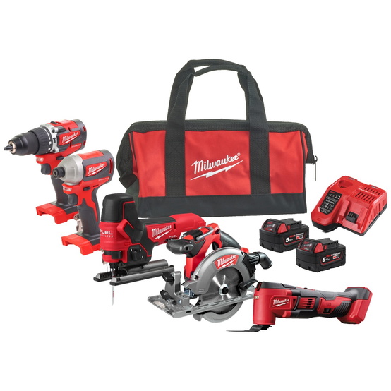 milwaukee-powerpack-m18fpp5k-502b-akku-bohrschrauber-schlagschrauber-handkreissaege-multitool-stichsaege-2x-akku-5-ah-schnellladegeraet-werkz-p1376798