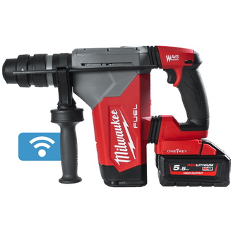 Milwaukee Akku-Kombihammer M18ONEFHPX-552X, incl. 2x Akku 5,5 Ah, Schnellladegerät, HD Box