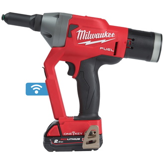 Milwaukee Akku-Blindnietgerät M18ONEFPRT-202X ONE KEY, 2 Akkus, HD Box