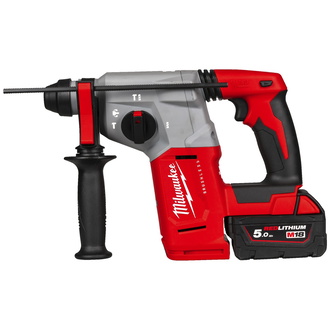 Milwaukee Bürstenloser Akku-Kombihammer M18BLH-502X, incl. 2x Akku 5 Ah, Schnellladegerät, HD Box