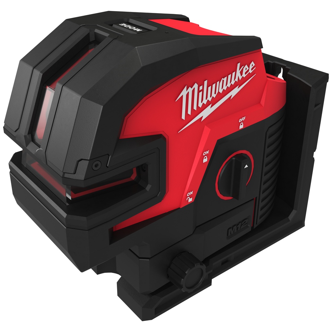 Milwaukee M12 Kreuzlinienlaser M12 CLL4P-0C