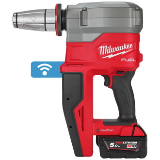 Milwaukee Akku-Expander M18 FPXP-H10502C, incl. 2x Akku 5 Ah, Schnellladegerät, Transportkoffer