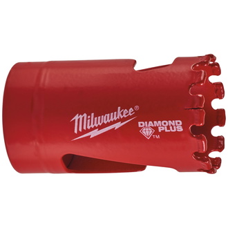 Milwaukee Nass-/Trocken-Lochsäge Diamond Plus 29 mm 1/2" x 20