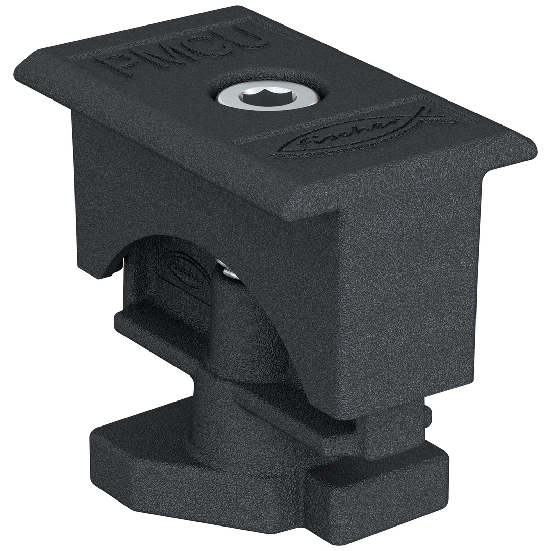Fischer Universal-Mittelklemme vormontiert PM C U AL 30-50 schwarz