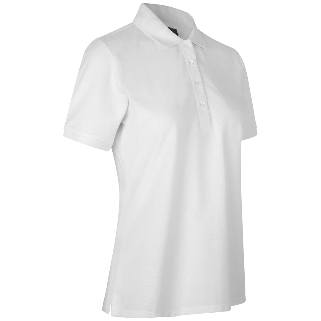 ID-Identity Poloshirt Damen 0377 Gr. L weiß